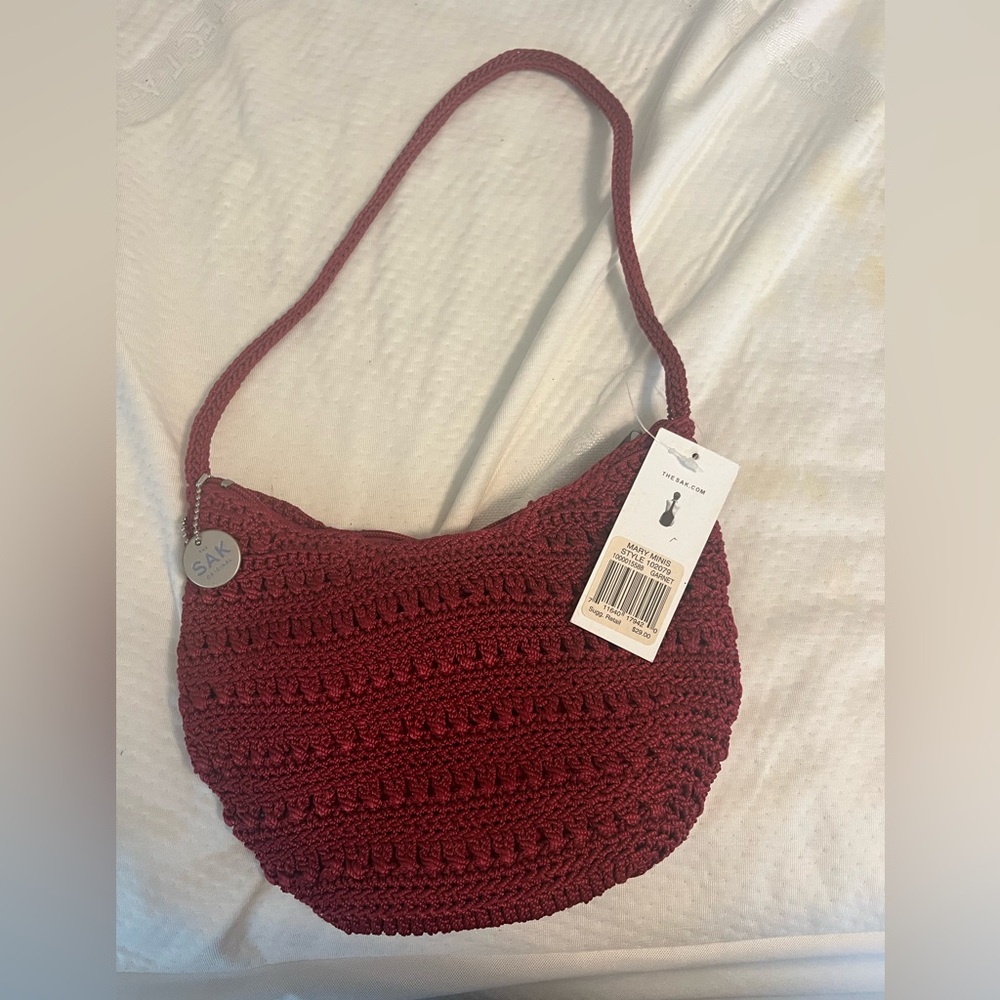 Small Garnet SAK purse